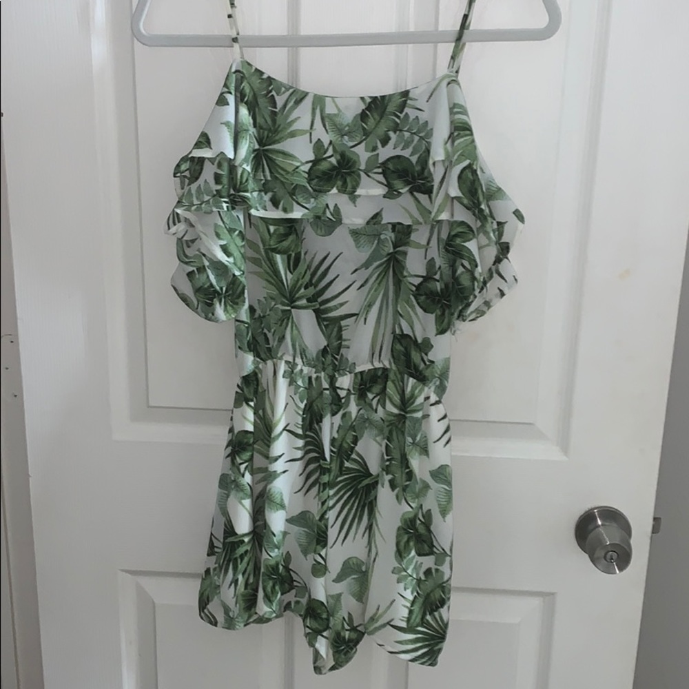 Flowered Romper